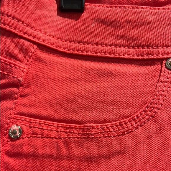 DL 1961 “Emma” Red 4 Way Stretch Legging Jeans, 26 - Picture 4 of 13